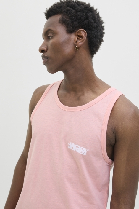 Jack & Jones jcosago small logo slub tank top